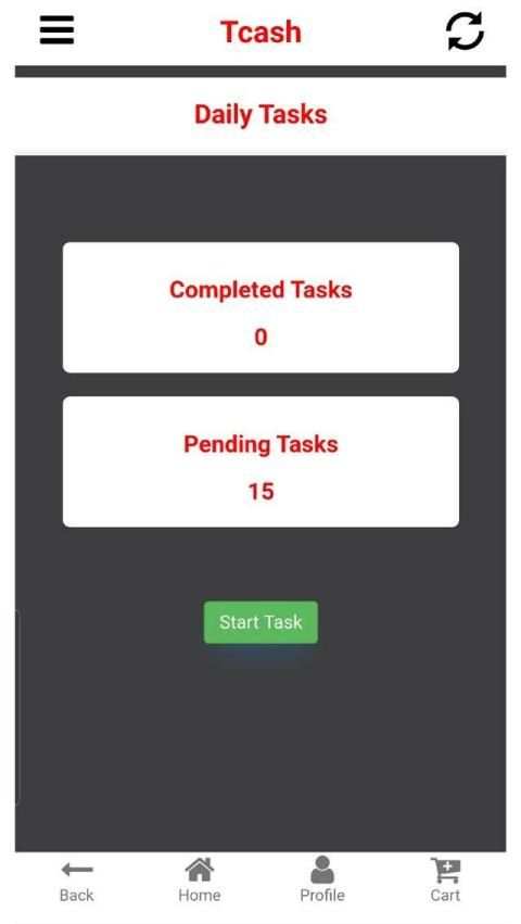 Tcash screenshot 1