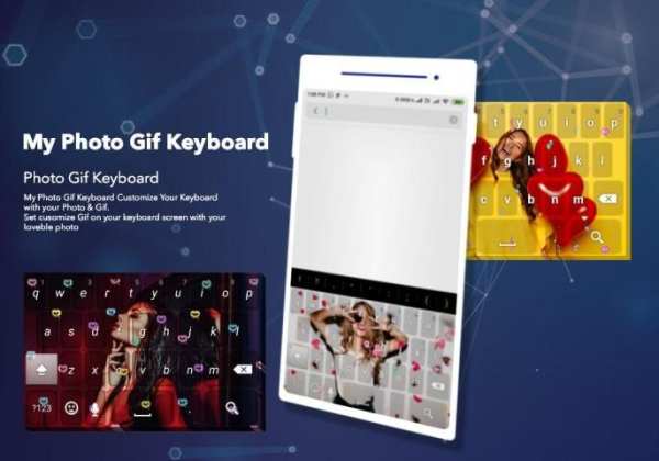 My Photo Gif Keyboard स्क्रीनशॉट 4