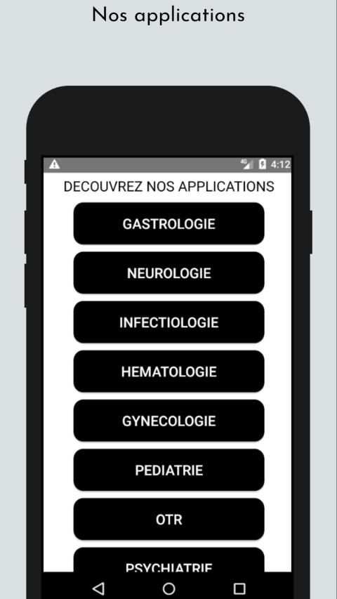 QCM Pédiatrie classés par cours screenshot 3
