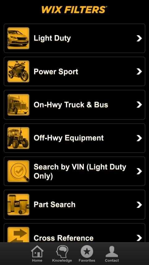 Wix Filters Mobile Catalog screenshot 4