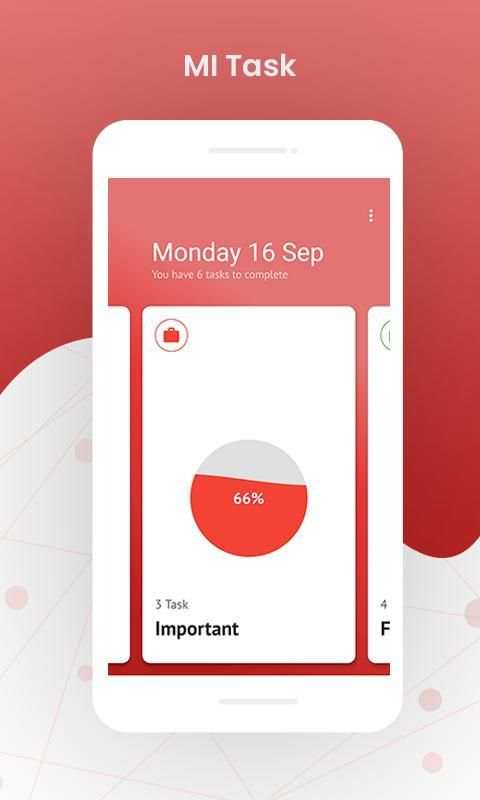 MiTask - ToDo List, Task List, Shopping List स्क्रीनशॉट 3