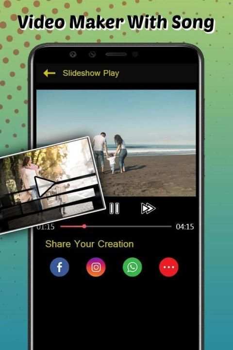 Photo Video Maker With Music स्क्रीनशॉट 6