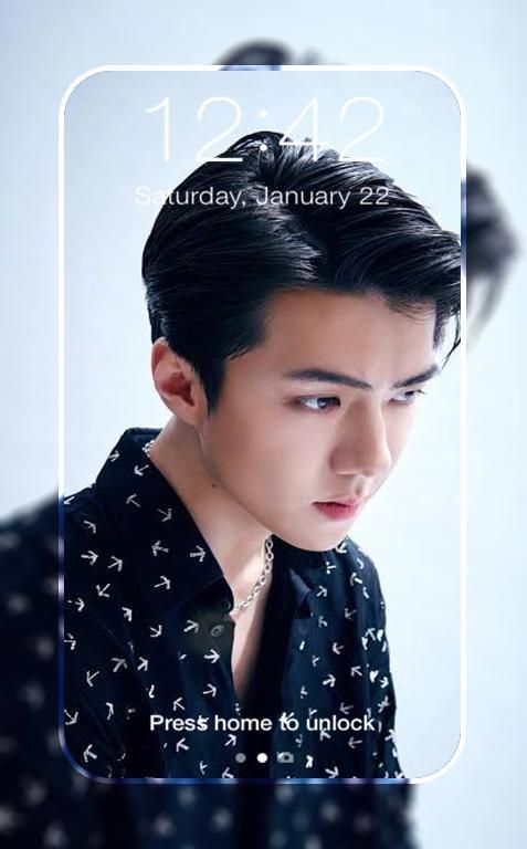 Sehun EXO K-pop Music, others, blue, sticker, desktop Wallpaper png |  PNGWing