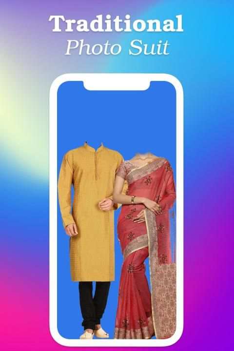 Couple Traditional Photo Suits स्क्रीनशॉट 5