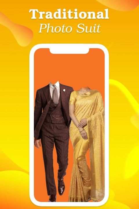 Couple Traditional Photo Suits स्क्रीनशॉट 3