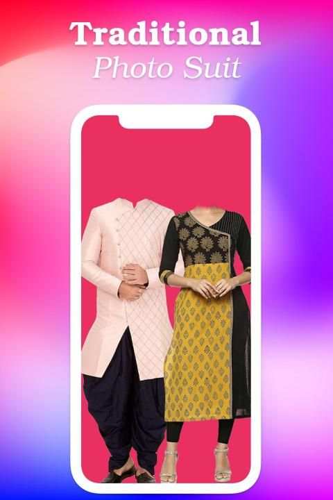 Couple Traditional Photo Suits स्क्रीनशॉट 4