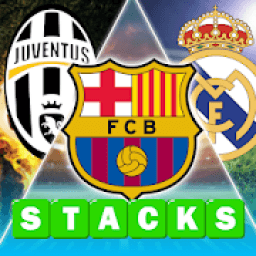 ikon Football Logo Stacks - Team Names Word Blocks