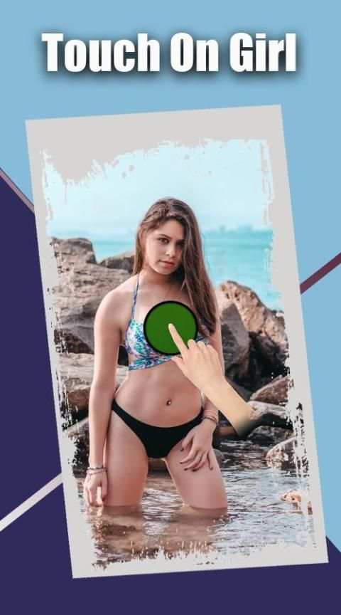 Touch On Girl Prank - Girl Body Scan Simulator 1 تصوير الشاشة