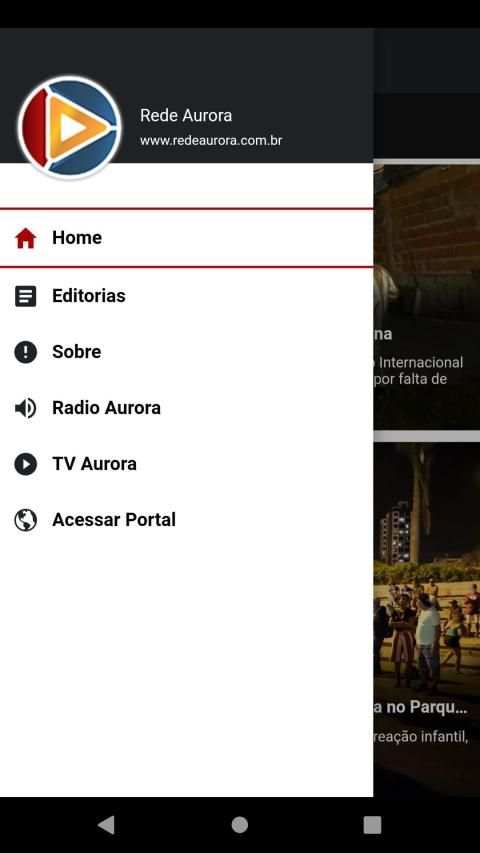 Rede Aurora screenshot 2