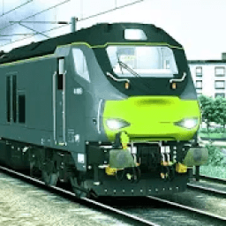 Tiny Indian Train Racing Simulator:3D Rails Games आइकन