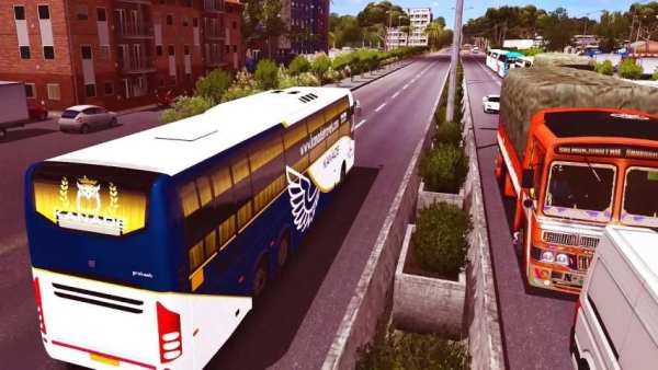 Bus Racing Simulator 3D 2020:Hill station Bus Game स्क्रीनशॉट 4