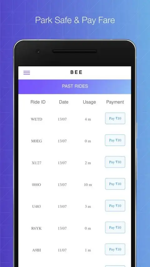 Bee - Ride Green screenshot 1