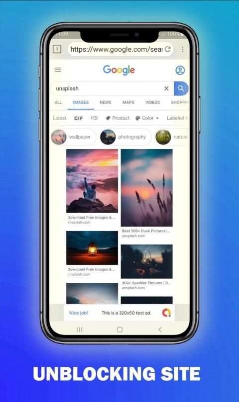 VP Browser - Fast and Secure with VPN स्क्रीनशॉट 2