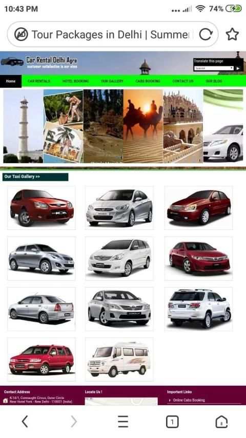 Kumar Tourist Texi Service स्क्रीनशॉट 3