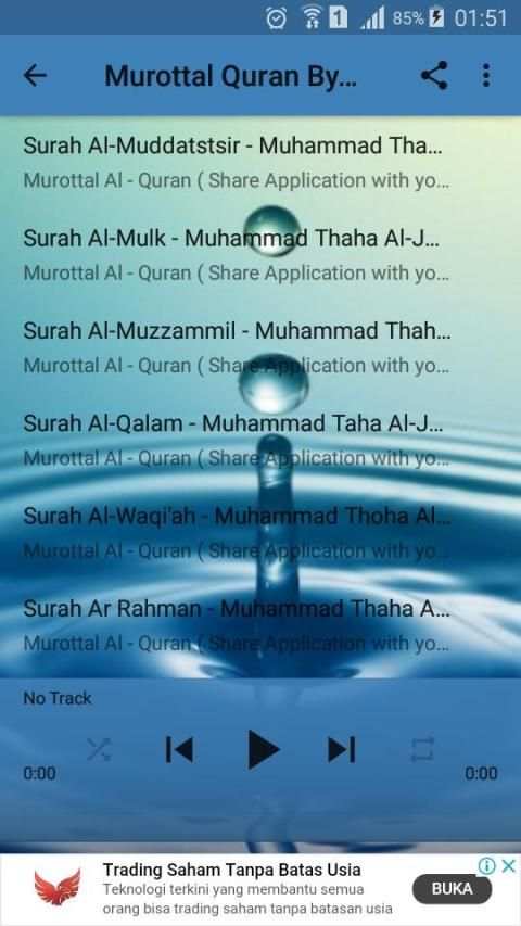 Murottal Offline Muhammad Taha Al-Junayd screenshot 3
