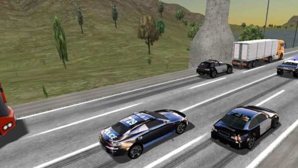 Police Cars Driving: Heavy Traffic Simulator screenshot 1