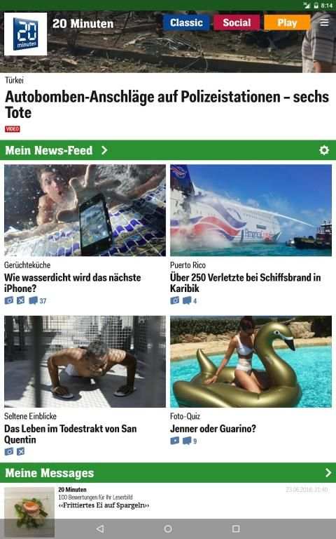 20 Minuten (CH) screenshot 5