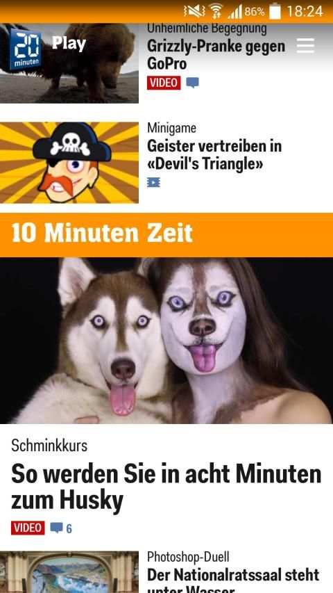 20 Minuten (CH) screenshot 11