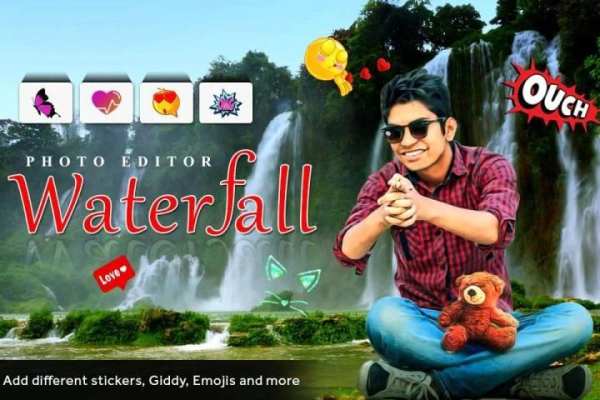 Waterfall Photo Editor स्क्रीनशॉट 4