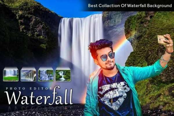 Waterfall Photo Editor स्क्रीनशॉट 5