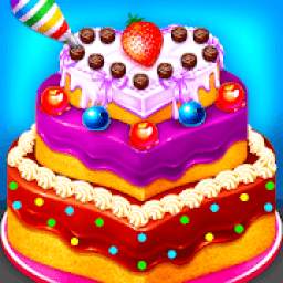 Sweet Cake Maker Bake & Decorate Deserts Chef Game