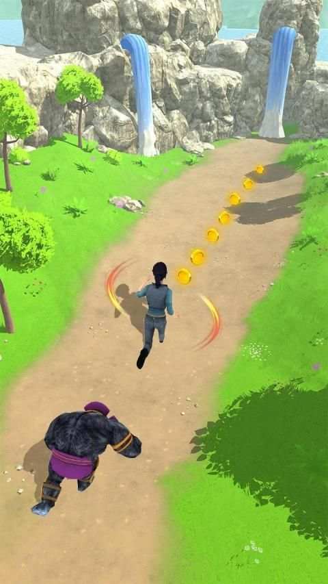 Lost Temple Princess Jungle Run स्क्रीनशॉट 1