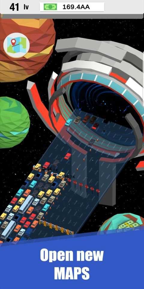 Idle Highway Toll - Car Clicker Game स्क्रीनशॉट 10