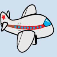 Plane and Barriers Game