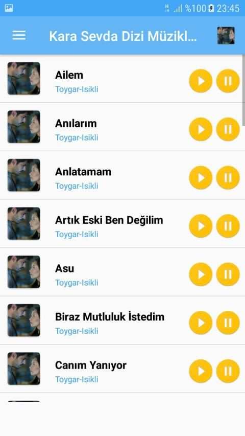 Kara Sevda Dizi Müzikleri स्क्रीनशॉट 1