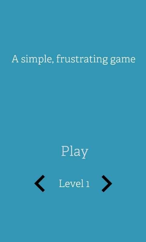 A simple, frustrating game screenshot 3