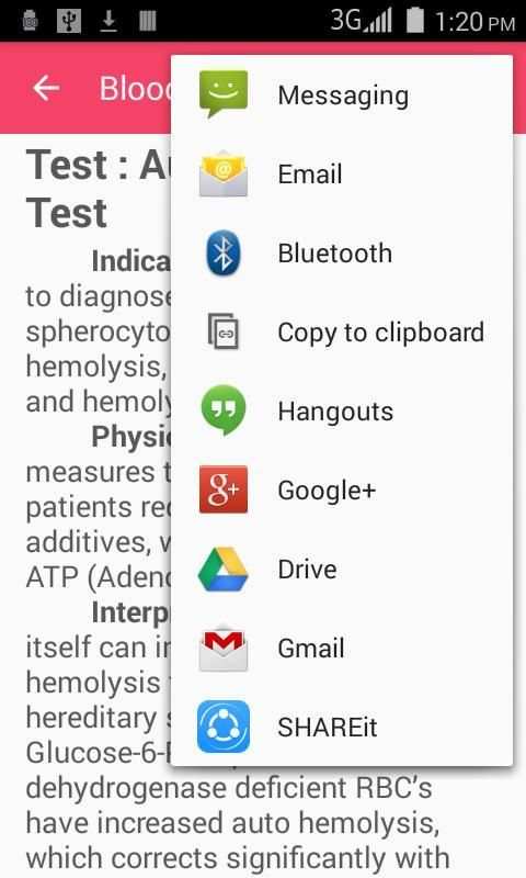 Blood Test guide screenshot 2