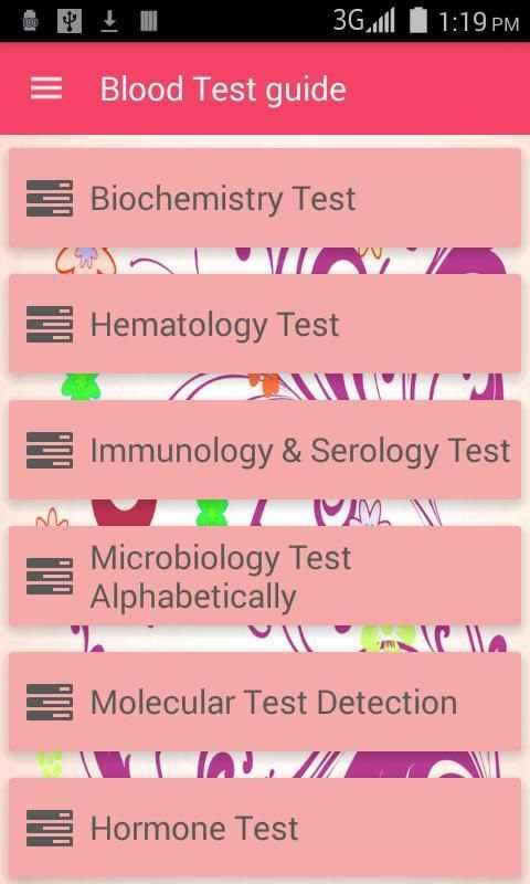 Blood Test guide screenshot 6