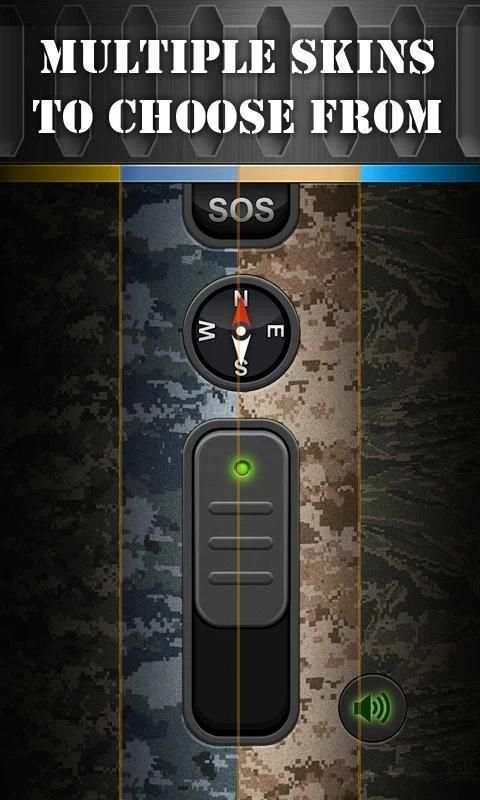 Military Flashlight Free screenshot 23