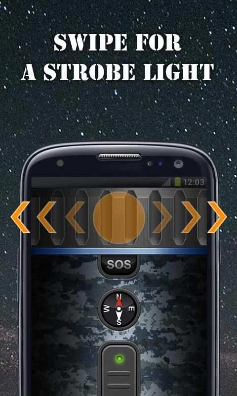 Military Flashlight Free screenshot 27