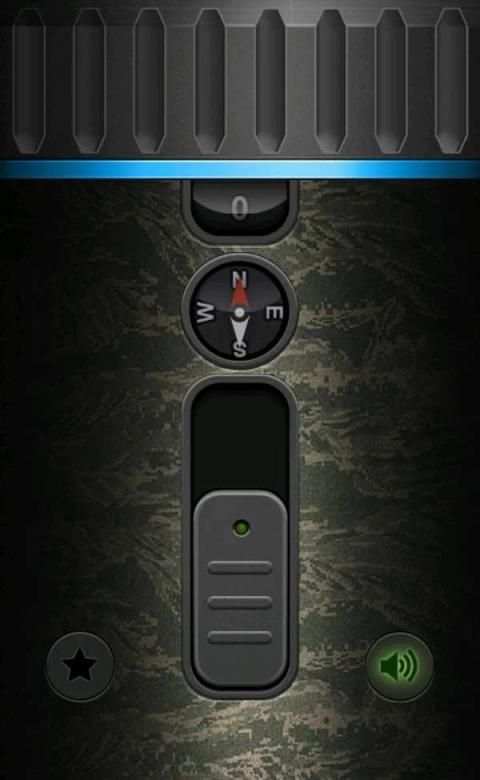 Military Flashlight Free screenshot 4