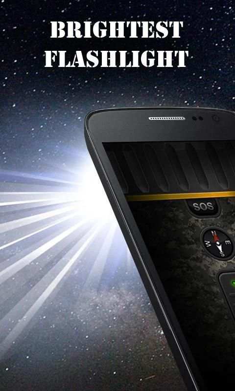 Military Flashlight Free screenshot 29