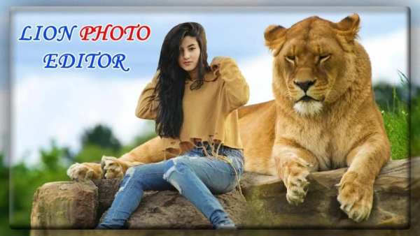 Lion Photo Editor स्क्रीनशॉट 3