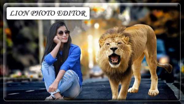 Lion Photo Editor स्क्रीनशॉट 4