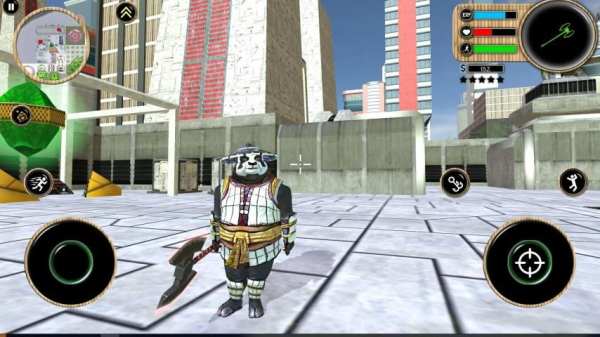 Panda Rope Hero स्क्रीनशॉट 1