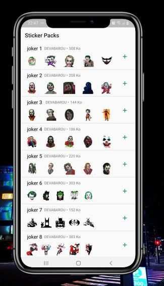 joker Stickers 2020 For WhatsApp - WAStickerApps स्क्रीनशॉट 6