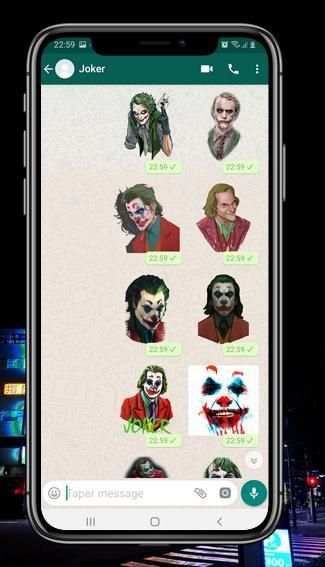 joker Stickers 2020 For WhatsApp - WAStickerApps स्क्रीनशॉट 4
