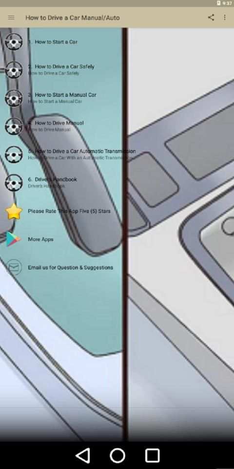 How to Drive a Car Manual / Automatic Transmission स्क्रीनशॉट 14