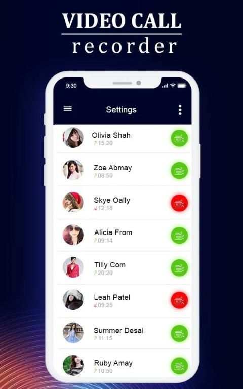 Video Call Recorder - Automatic Call Recorder screenshot 1