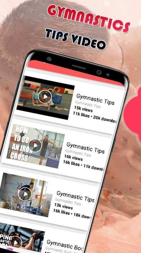 Gymnastics Video Tips स्क्रीनशॉट 5