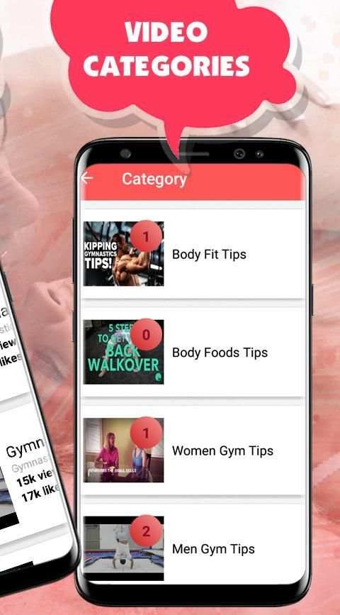 Gymnastics Video Tips स्क्रीनशॉट 1