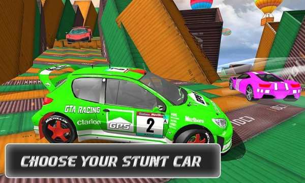 Impossible Tracks Ramp Car Jumping Racing Stunts screenshot 2