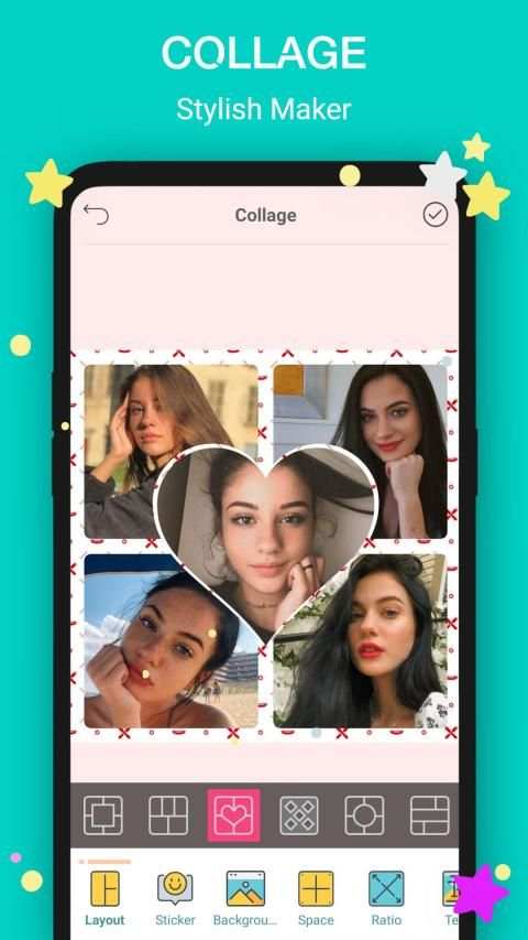 Photo Collage Frame - Free Photo Grid, Foto Editor screenshot 4