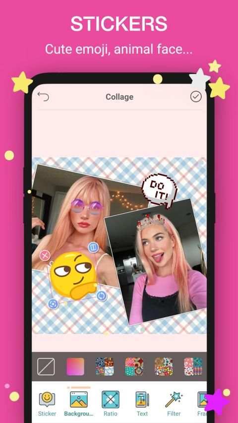 Photo Collage Frame - Free Photo Grid, Foto Editor screenshot 2
