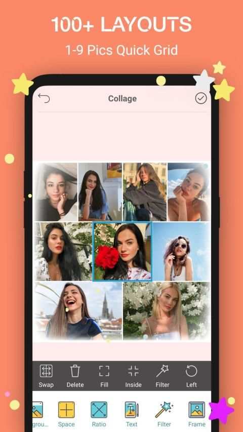 Photo Collage Frame - Free Photo Grid, Foto Editor screenshot 5