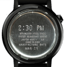 Stainless Steel Watch Face आइकन